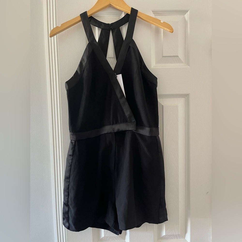 Parker Black Halter Jumpsuit